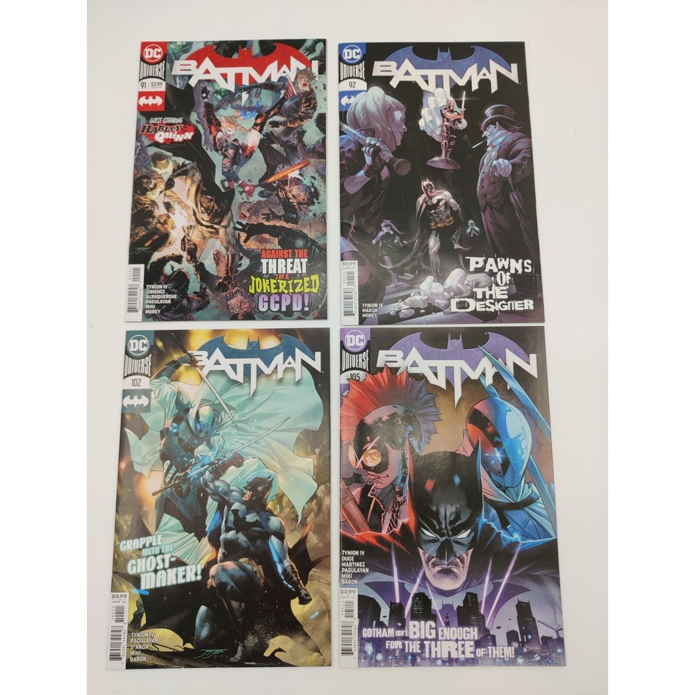 Batman #91 92 102 105 Lot of 4‎ DC Comics